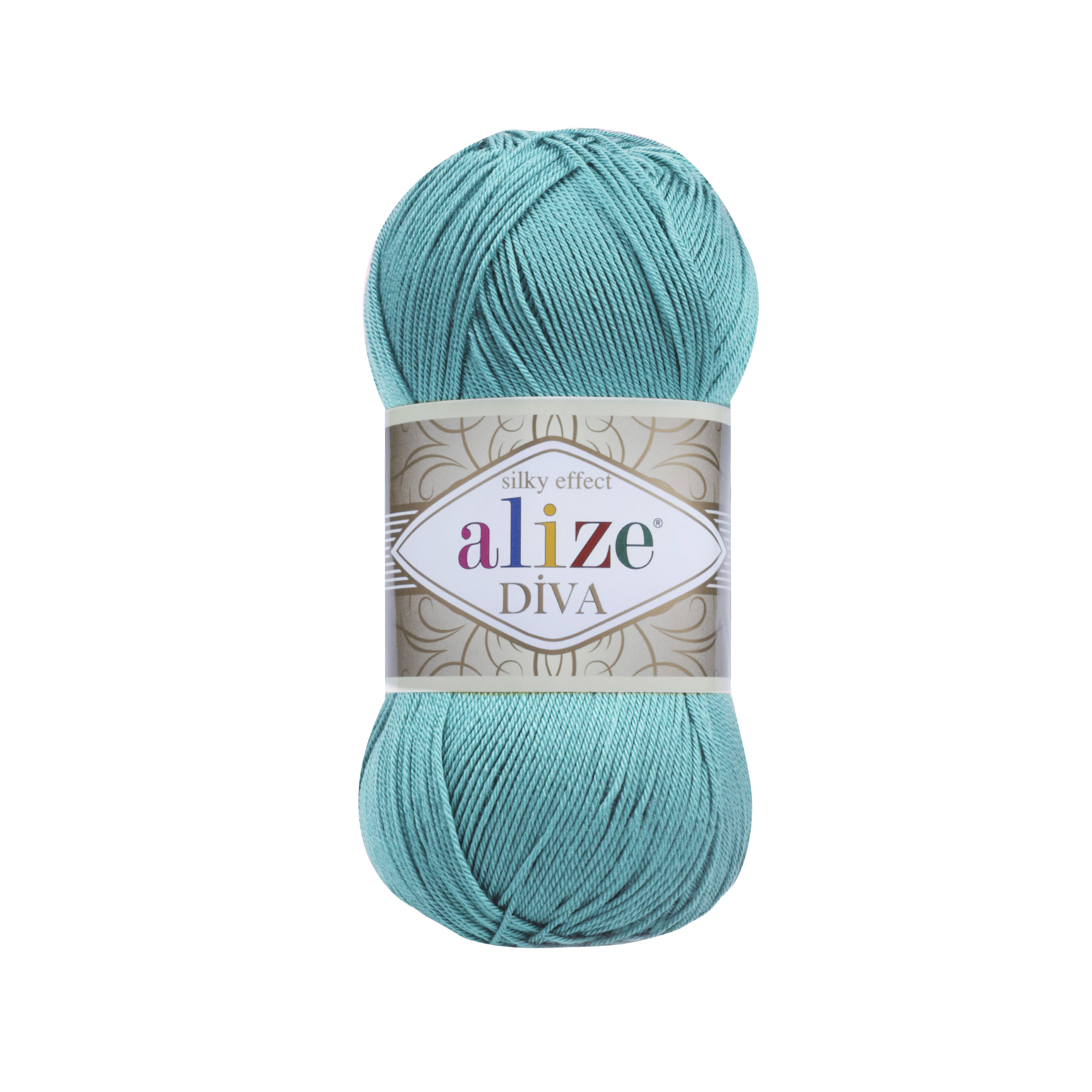 Пряжа Alize Diva 376 Cyan