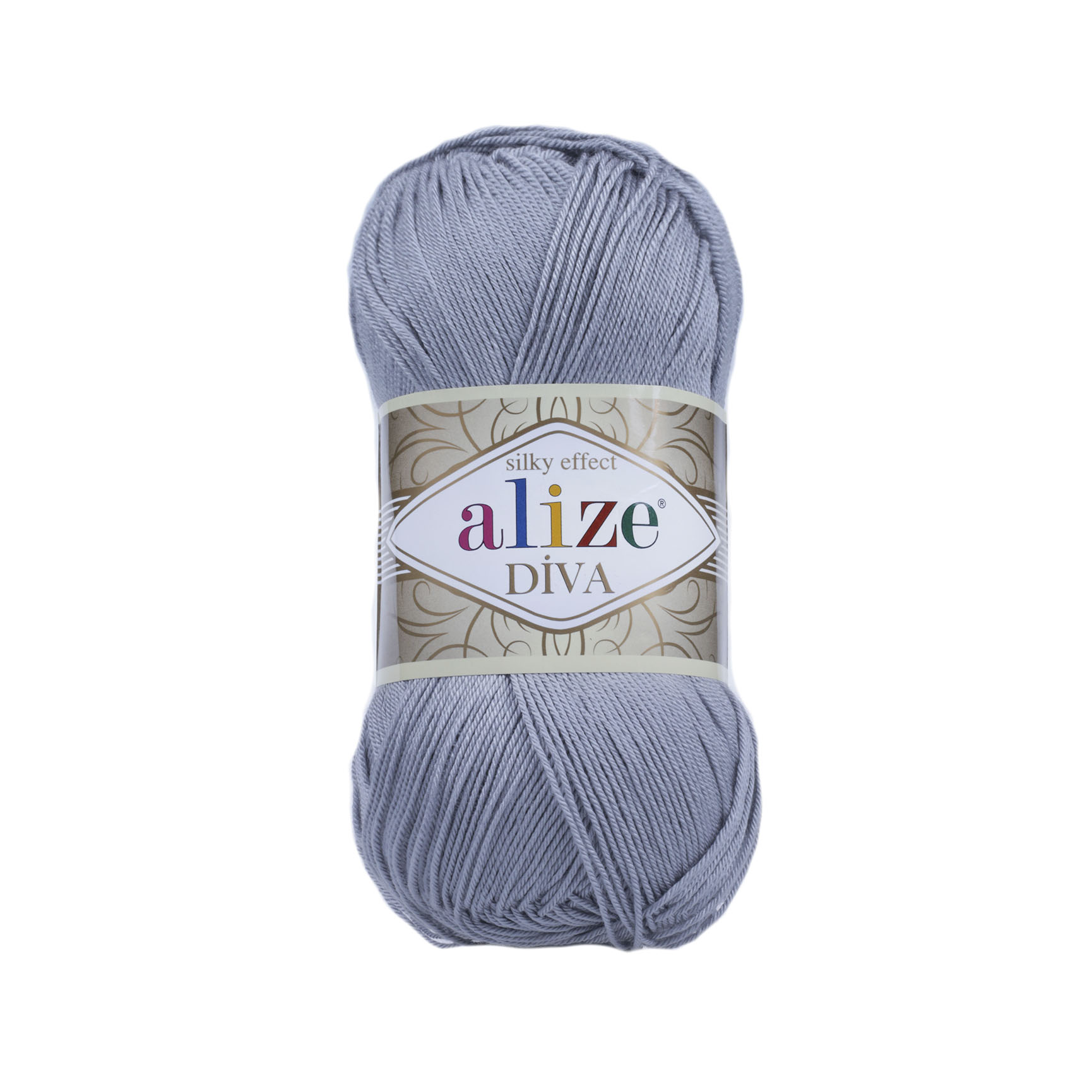 Пряжа Alize Diva 355 Grey