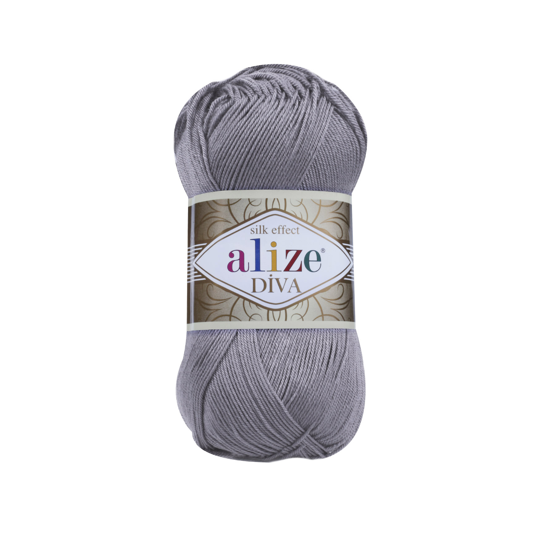 Пряжа Alize Diva 348 Smoky