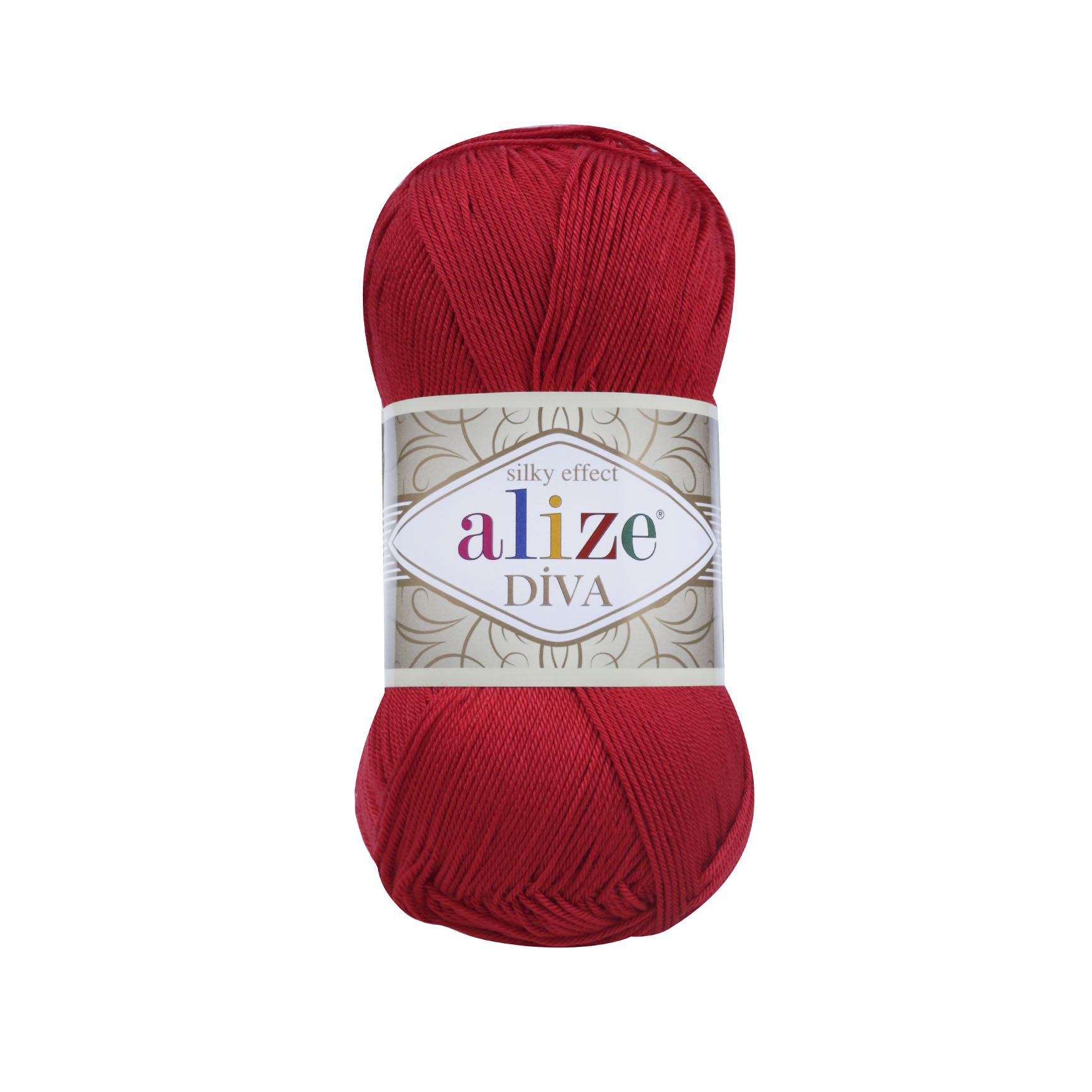 Пряжа Alize Diva 106 Red