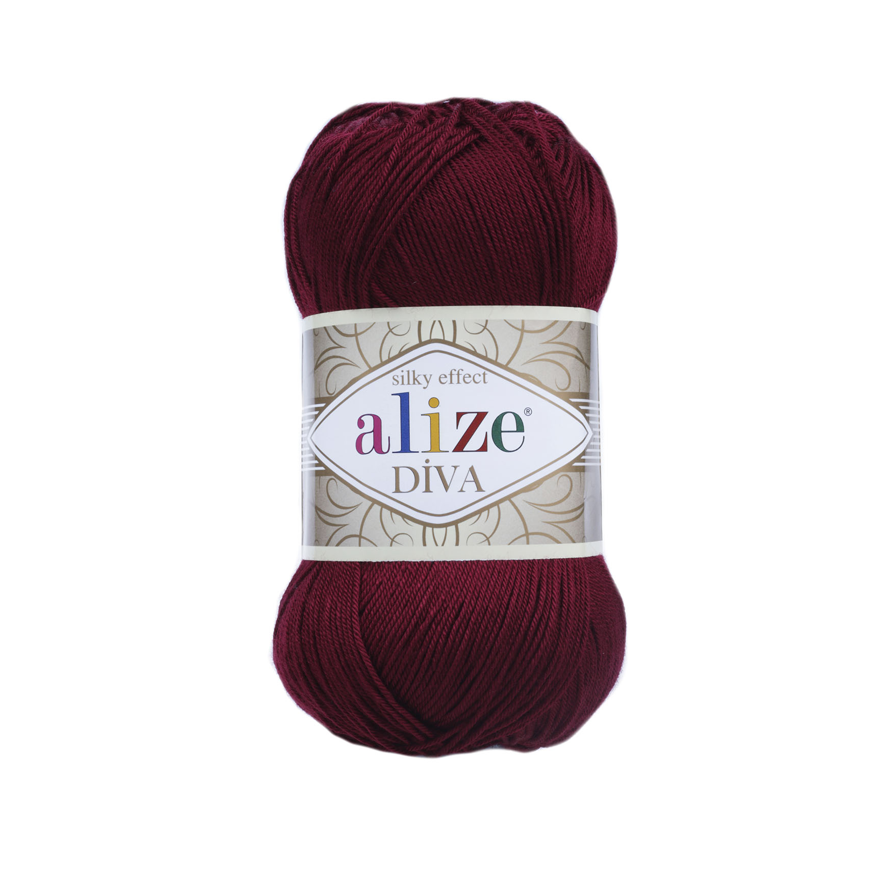 Пряжа Alize Diva 57 Bordeaux