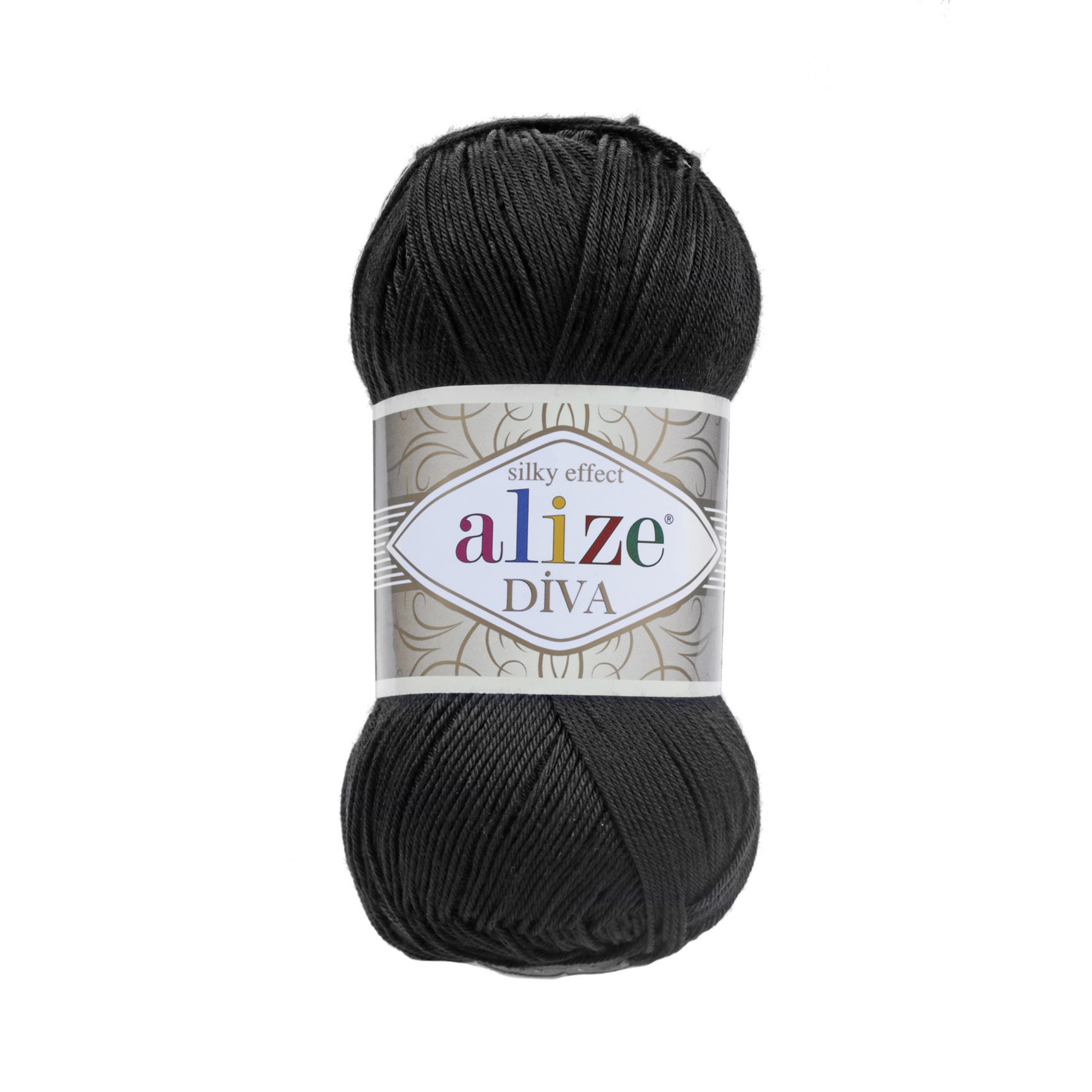 Пряжа Alize Diva 60 Black