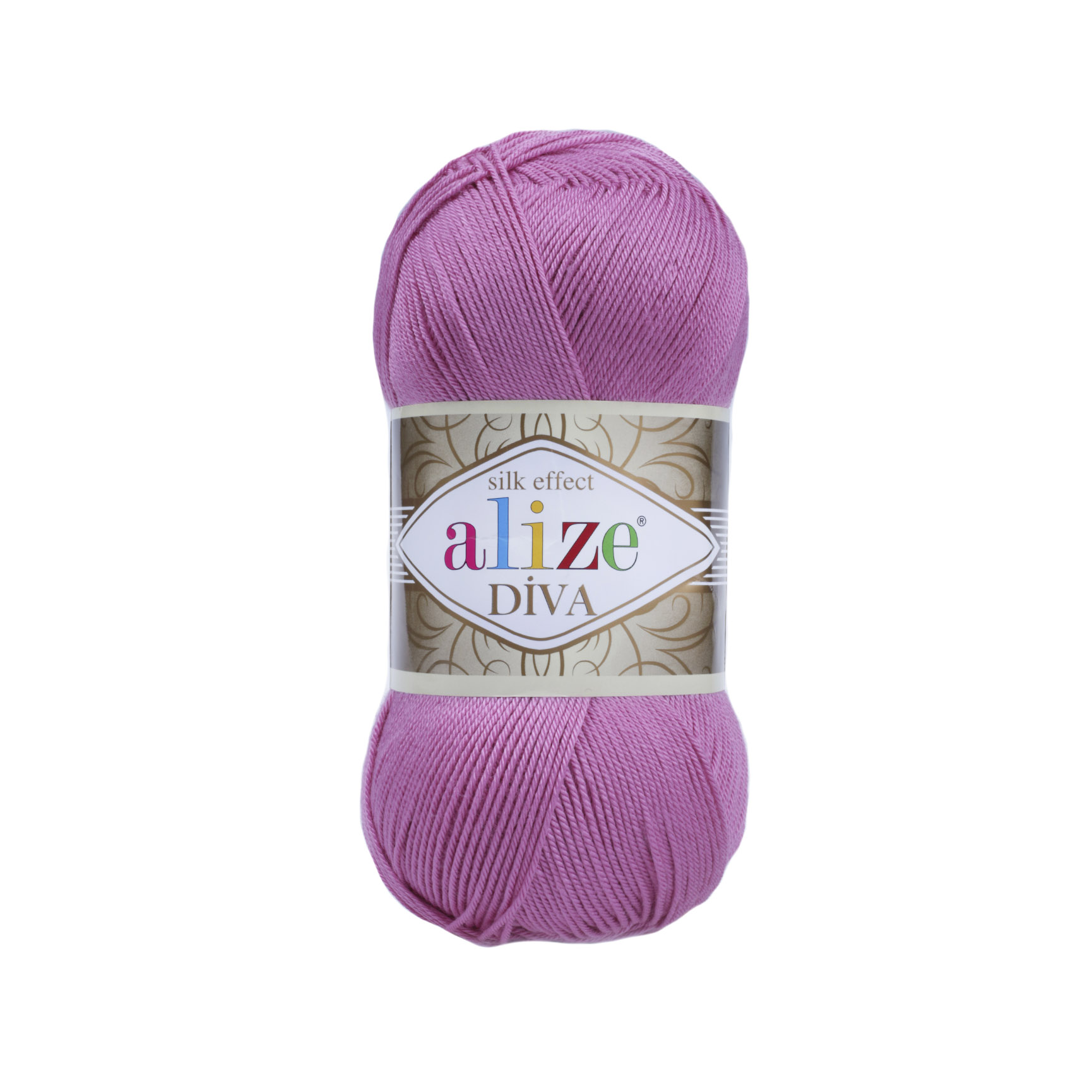 Пряжа Alize Diva 178 Dark Pink