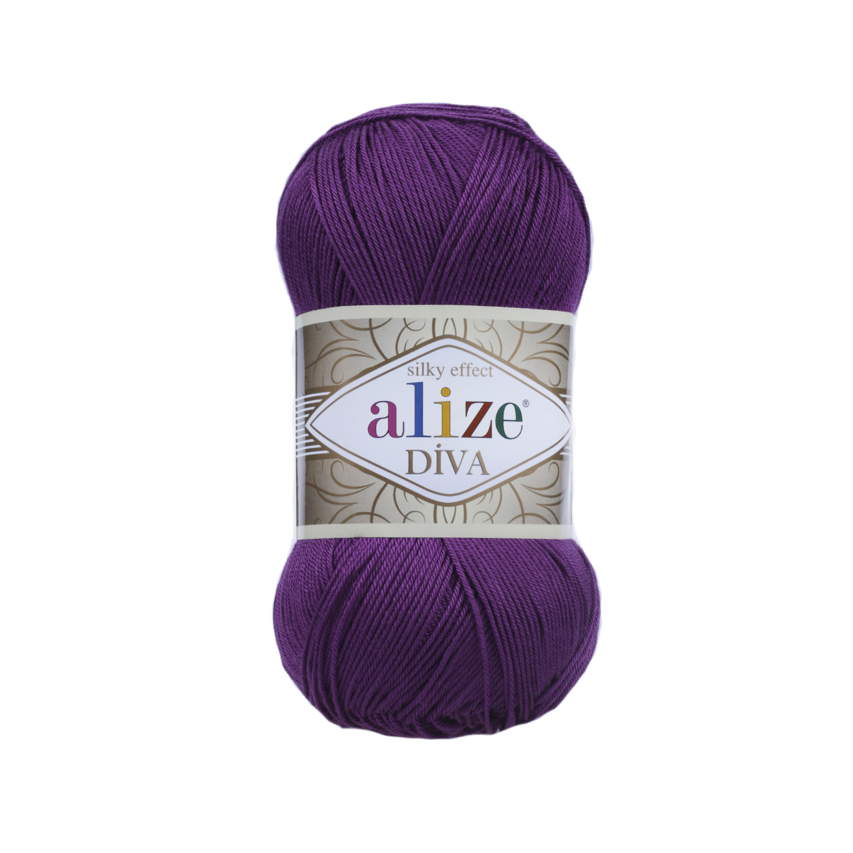Пряжа Alize Diva 297 Plum