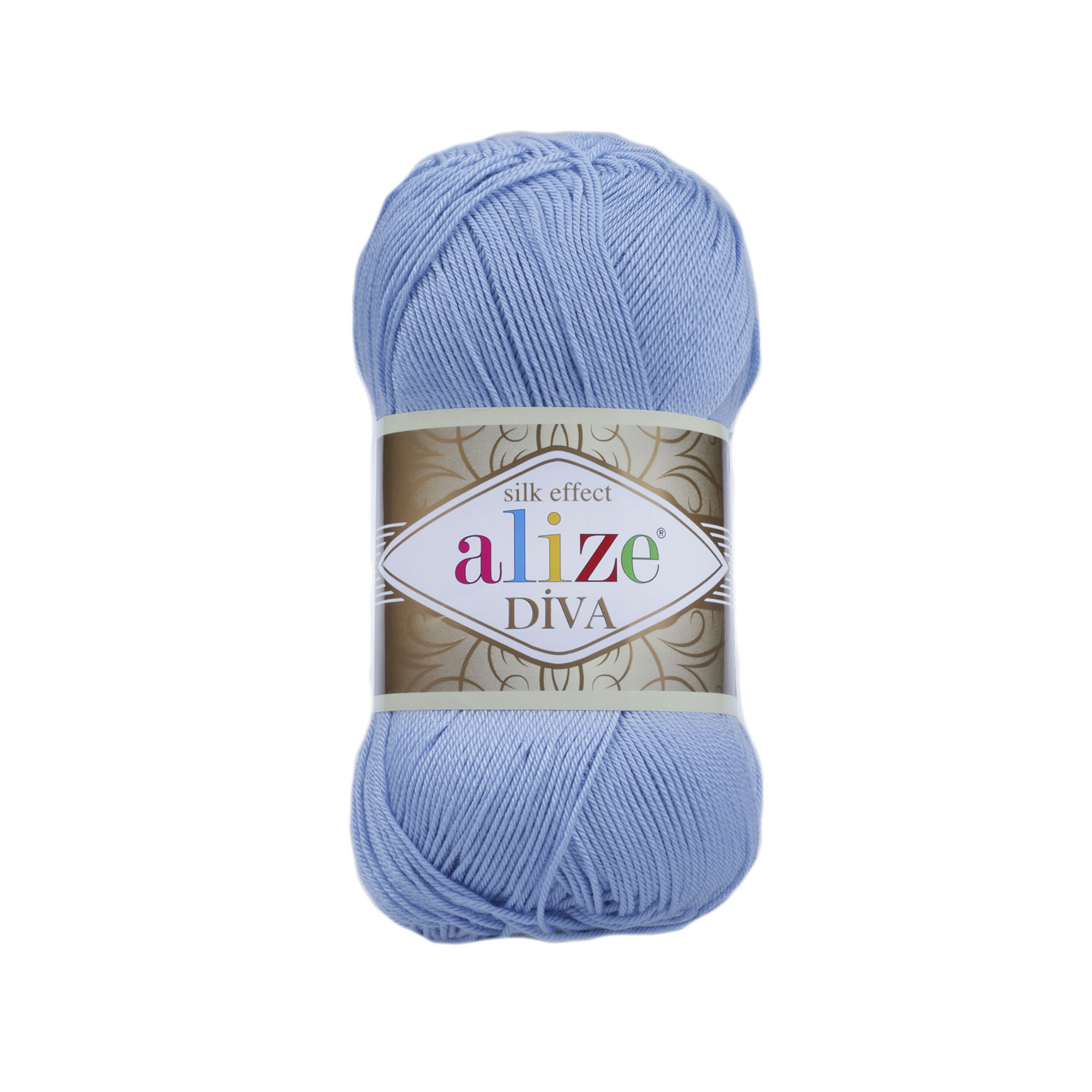 Пряжа Alize Diva 350 Sea Blue