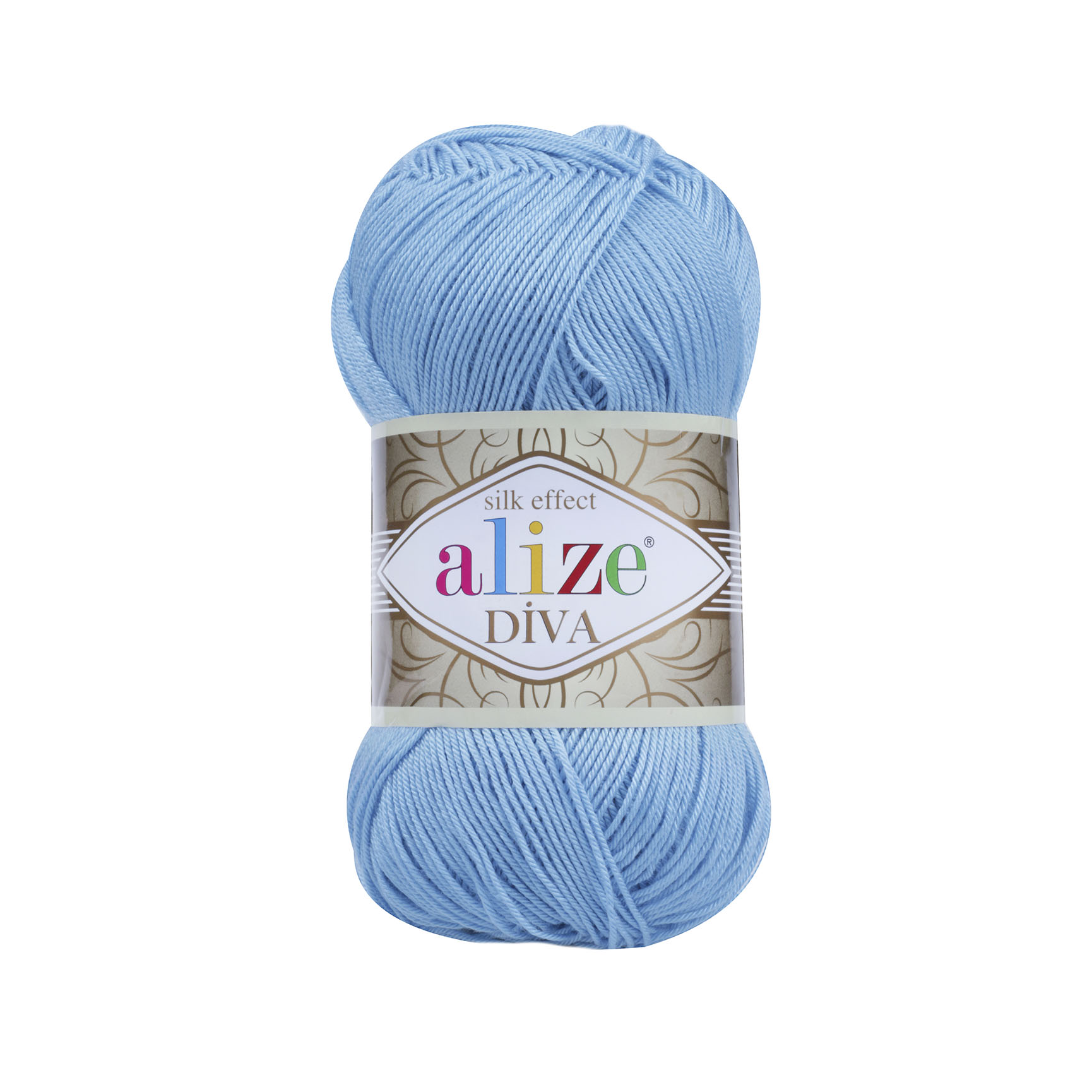 Пряжа Alize Diva 346 Sky Blue