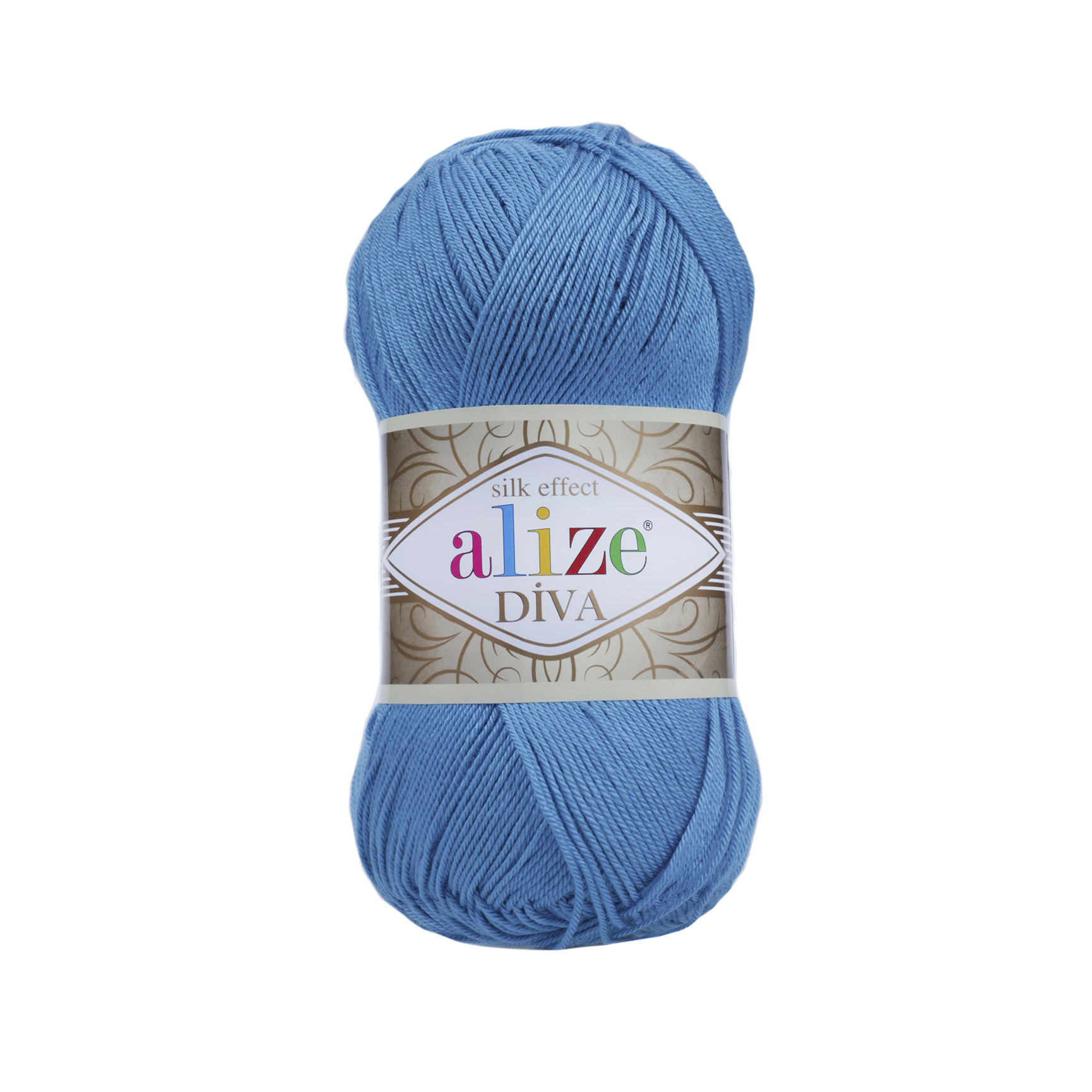 Пряжа Alize Diva 245 Sochi Blue