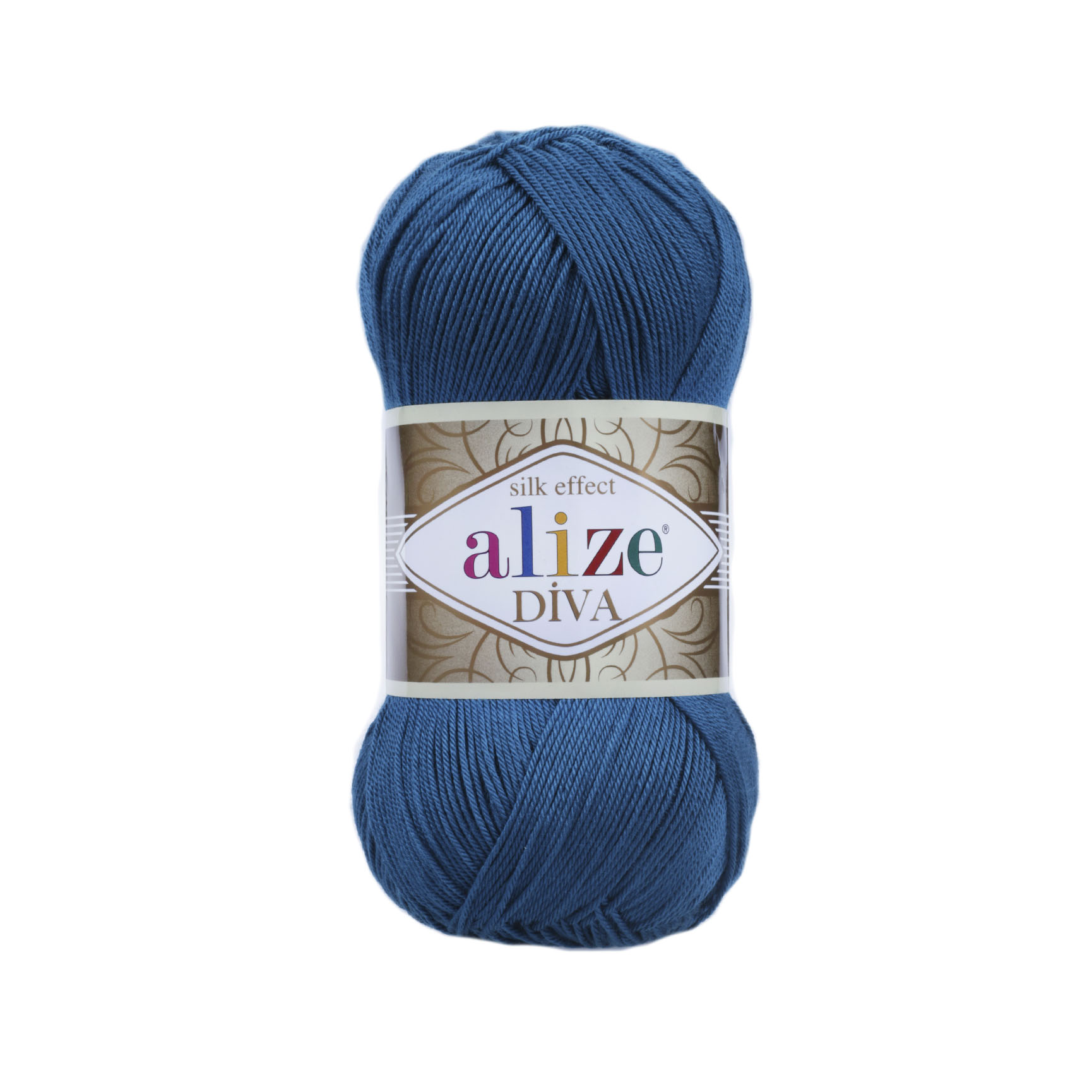 Пряжа Alize Diva 646 Mykonos Blue
