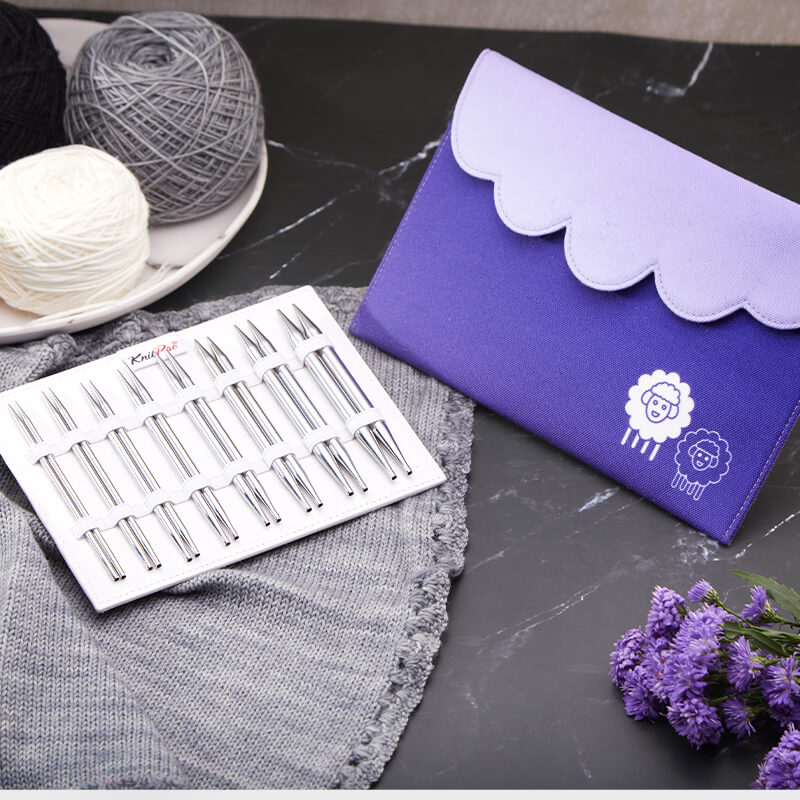 Набір змінних спиць для в'язання "Deluxe Nova Metal" KnitPro 10616